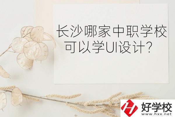 長沙哪家中職學?？梢詫WUI設(shè)計？