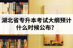 湖北省專升本考試大綱預(yù)計(jì)什么時(shí)候公布？現(xiàn)階段怎么備考比較好？