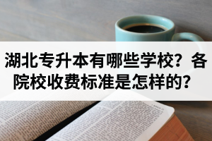 湖北專升本有哪些學(xué)校？各院校收費(fèi)標(biāo)準(zhǔn)是怎樣的？