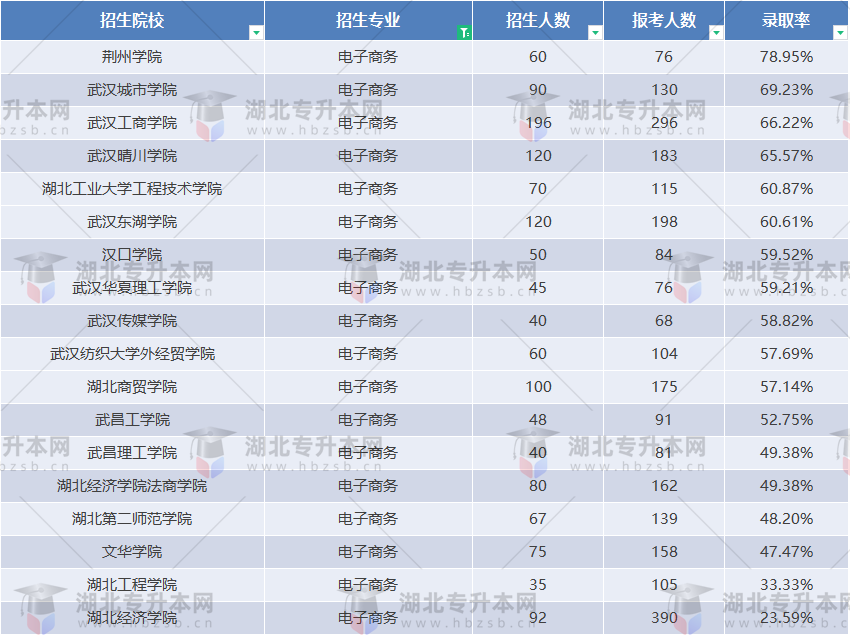 2023普通專升本電子商務(wù)專業(yè)好考嗎？哪所學(xué)校最好上岸？